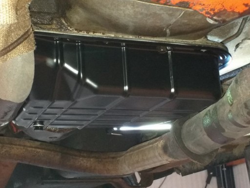 Diepe carterpan, ca. 2 liter extra voor koeling = levensduur.