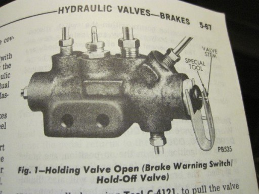 drawing brake valve